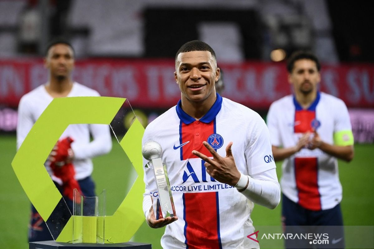 Kylian Mbappe Menjadi Top Skor di Liga Prancis